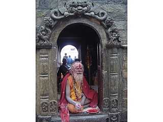 Sadhu at pashupatinath